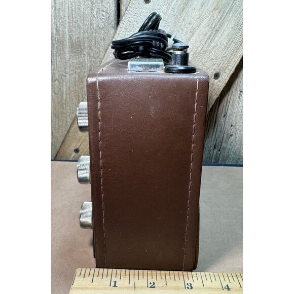 Vtg Alaron AC-DC Convertible Solid State Model B 1520 Hand Stitched Cover Works! - Picture 7 of 8